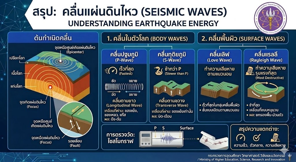 4 คลื่นแผ่นดินไหว