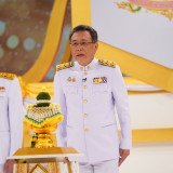 ปลัด อว. นำคณะผู้บริหารบันทึกเทปถวายพระพร เนื่องในโอกาสพระรา ... Image 3