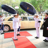 พระบาทสมเด็จพระเจ้าอยู่หัว และสมเด็จพระนางเจ้า ฯ พระบรมราชิน ... Image 5