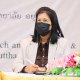 ดร.พัชรินรุจา ที่ปรึกษา รมว.อว. พบนิสิตต่างชาติ มจร. พร้อมสน ... Image 13