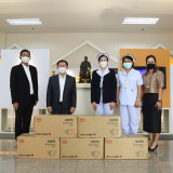 'ดร.ดนุช เลขานุการ รมว.อว. ส่งมอบกำลังใจผ่านหน้ากากอนามัย KN ... Image 3