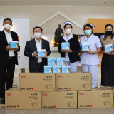 'ดร.ดนุช เลขานุการ รมว.อว. ส่งมอบกำลังใจผ่านหน้ากากอนามัย KN ... Image 6