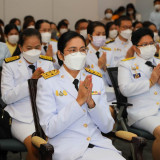 อว. จัดกิจกรรมน้อมรำลึกในพระมหากรุณาธิคุณ เนื่องในวันคล้ายวั ... พารามิเตอร์รูปภาพ 4